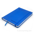 HOT Sale Leather Cover Notebook, Oanpast hege kwaliteit Diary Book